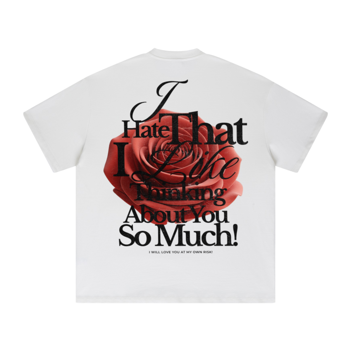425GSM Unisex Color-Added Heavyweight Solid Color T-shirt White