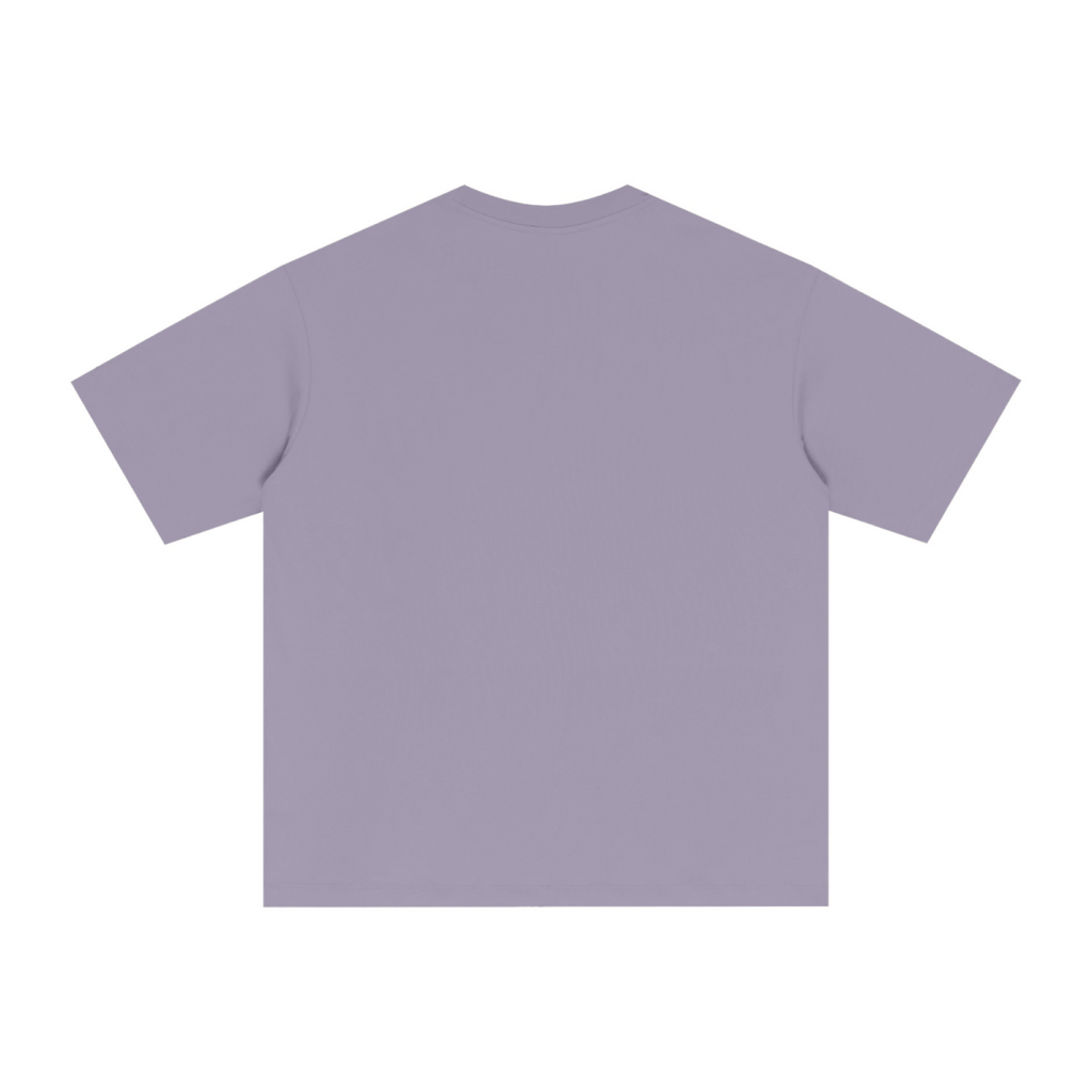 255GSM Unisex Long-Staple Cotton Jersey T-shirt Lavender Purple