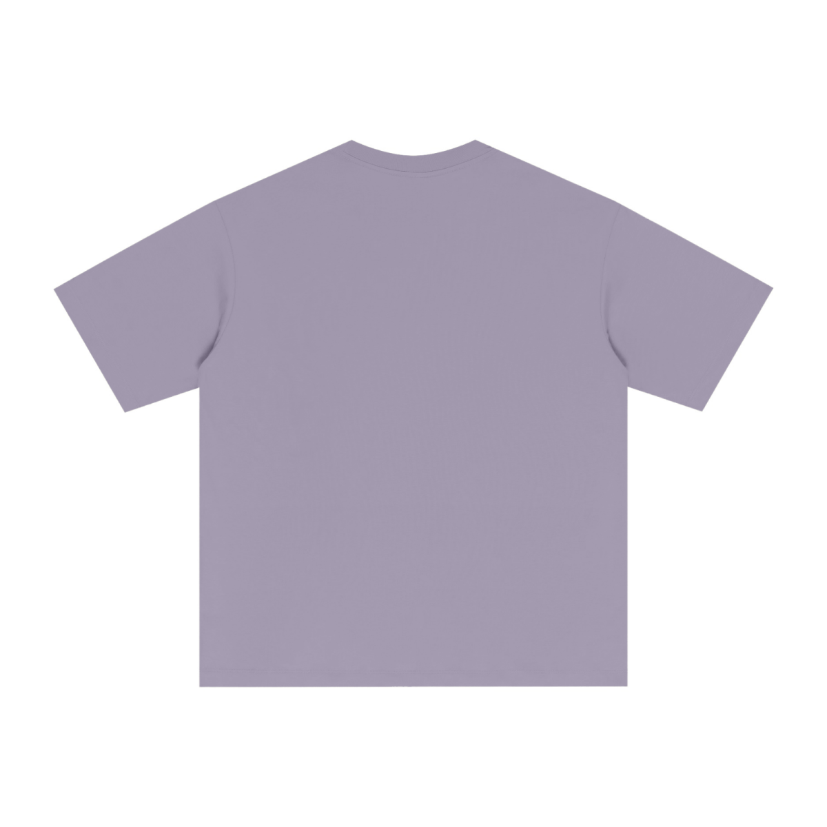 255GSM Unisex Long-Staple Cotton Jersey T-shirt Lavender Purple
