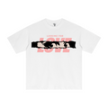 255GSM Unisex Long-Staple Cotton Jersey T-shirt Ivory White