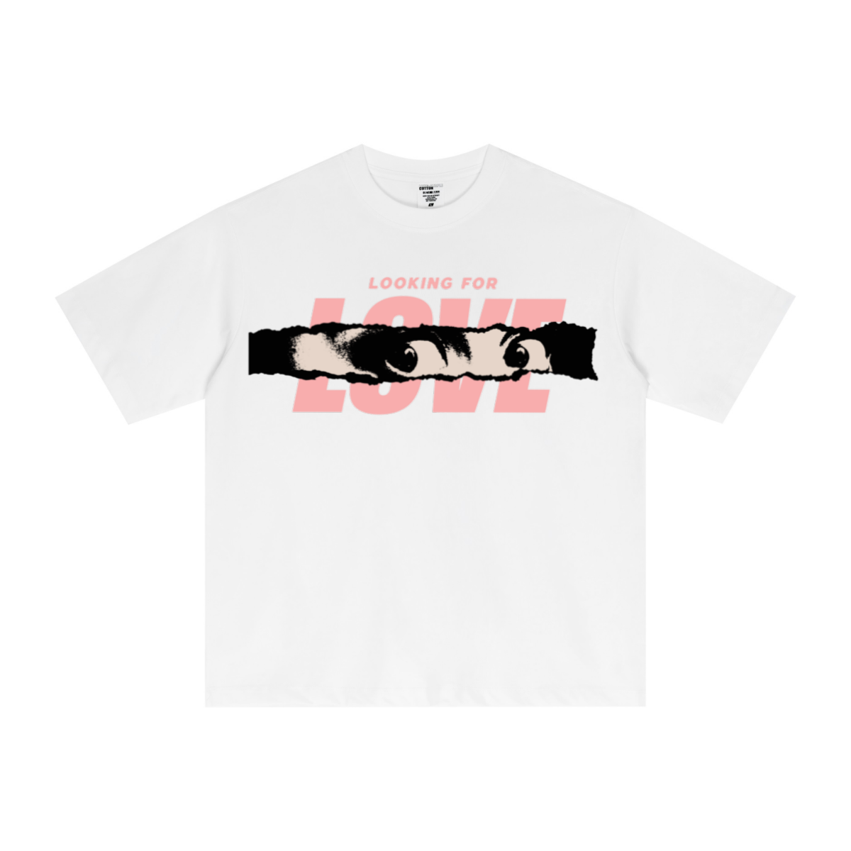 255GSM Unisex Long-Staple Cotton Jersey T-shirt Ivory White