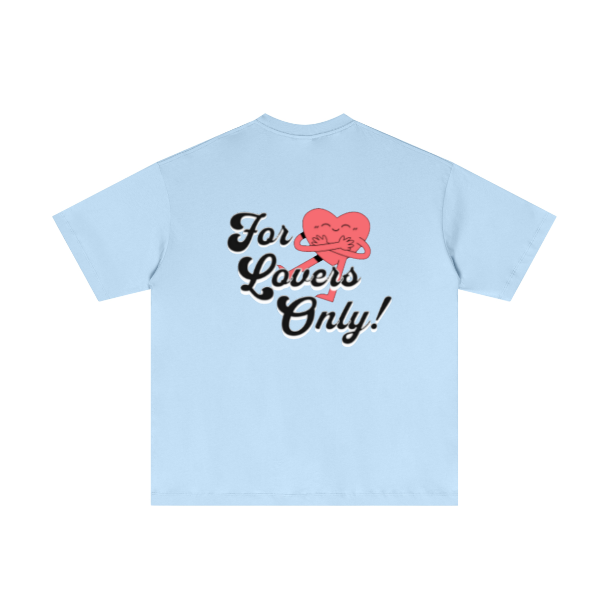 180GSM Men's Lightweight T-shirt Light blue