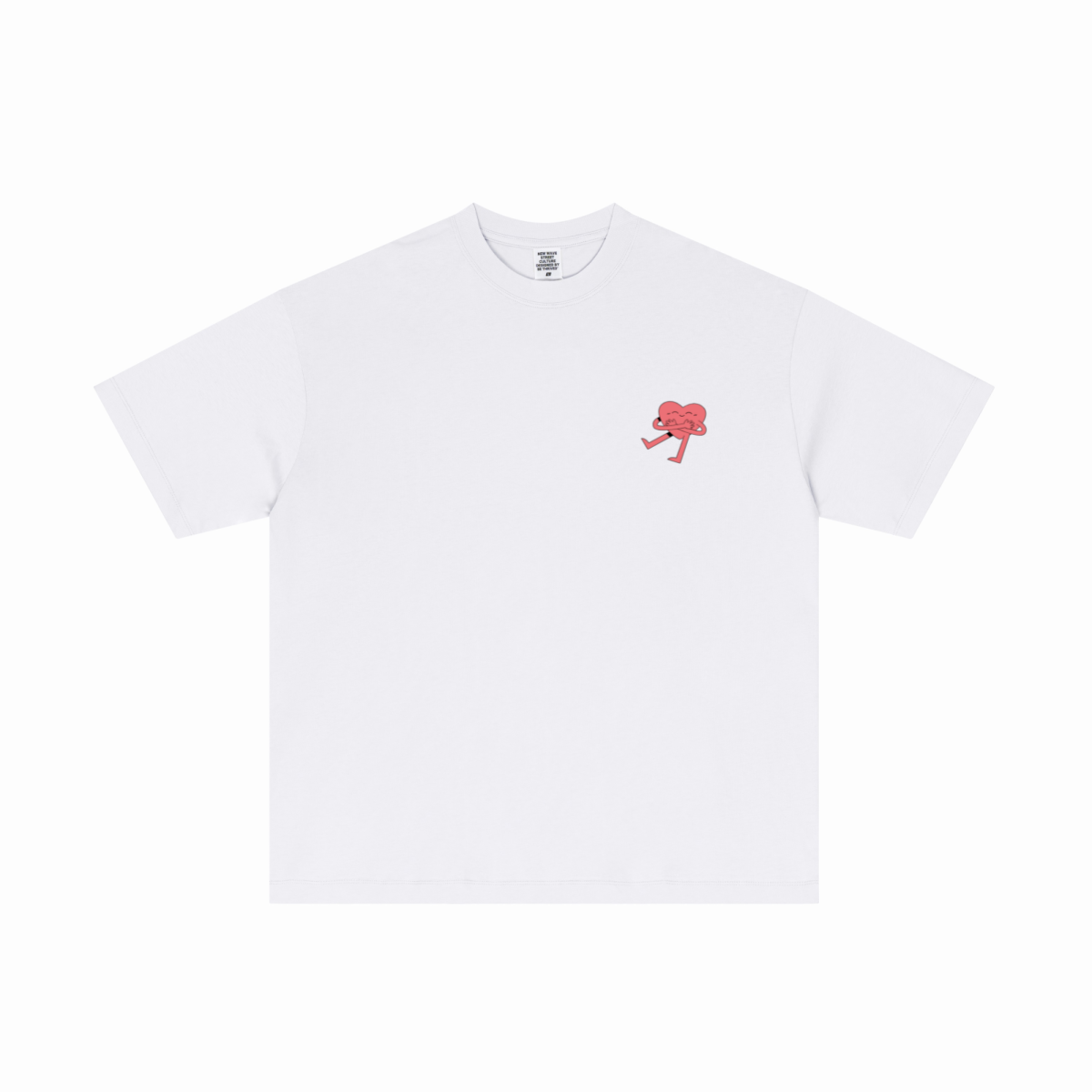 180GSM Men's Lightweight T-shirt  White