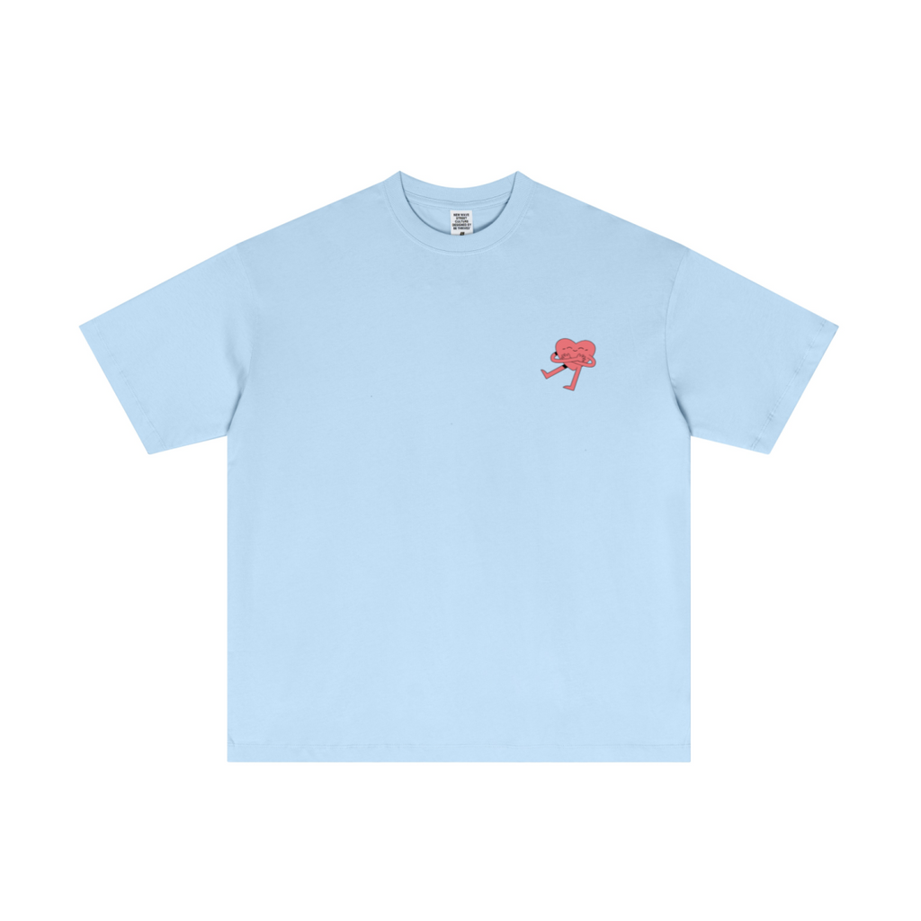 180GSM Men's Lightweight T-shirt Light blue